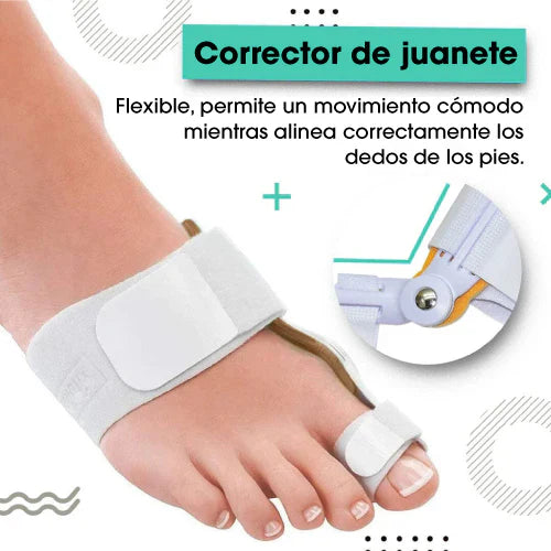 CORRECTOR DE JUANETES
