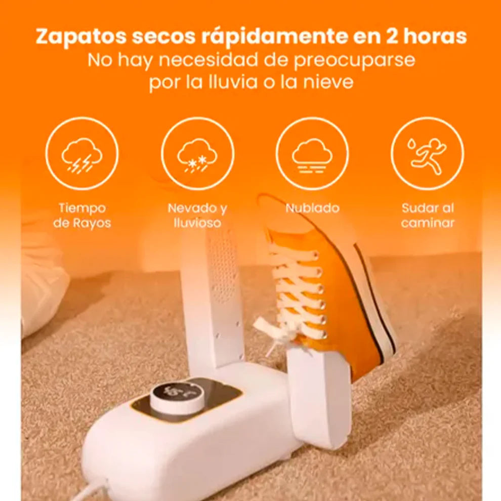 SecaLux™ – Secador y Eliminador de Olores para Calzado
