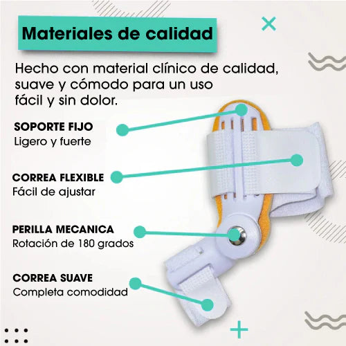 CORRECTOR DE JUANETES