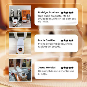 SecaLux™ – Secador y Eliminador de Olores para Calzado
