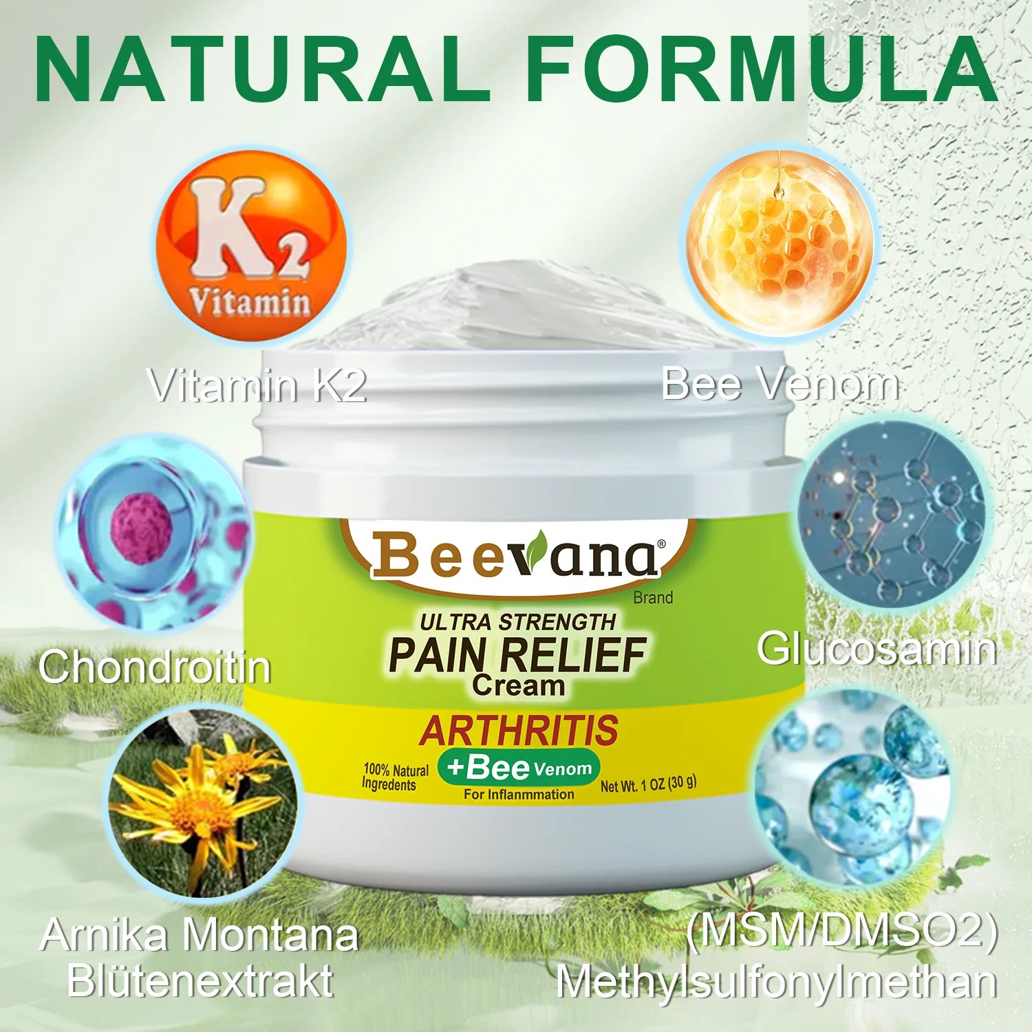 2x1 Beevana - Crema De veneno de abeja + Envio gratis a todo Guatemala