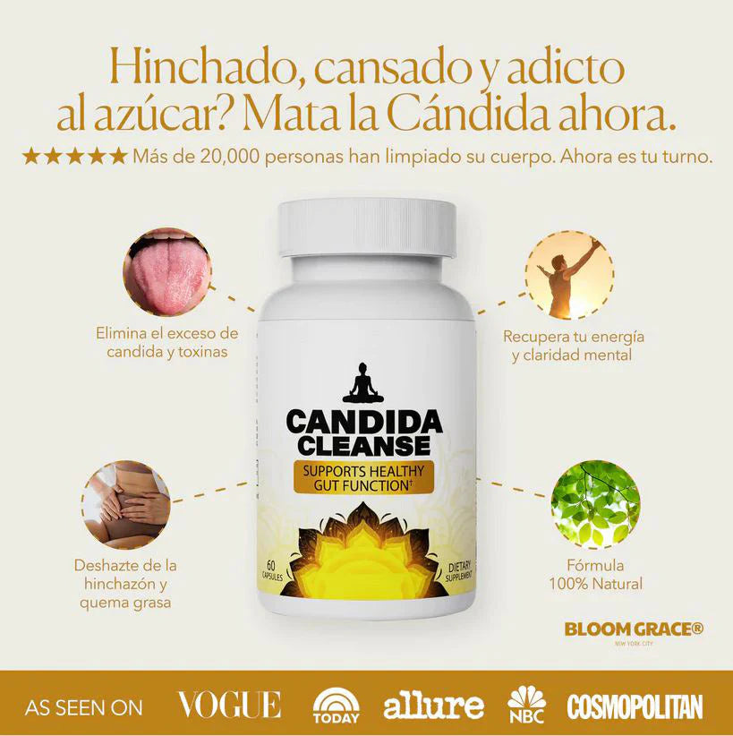 ¡50% OFF Solo Por Hoy!⚡          CANDIDA CLEANSE®