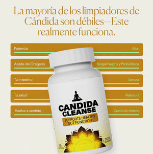¡50% OFF Solo Por Hoy!⚡          CANDIDA CLEANSE®