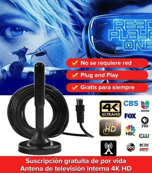 Pack 2x1 TVLibre™ Antena Digital HD | Sin Suscripciones + Envío Gratis